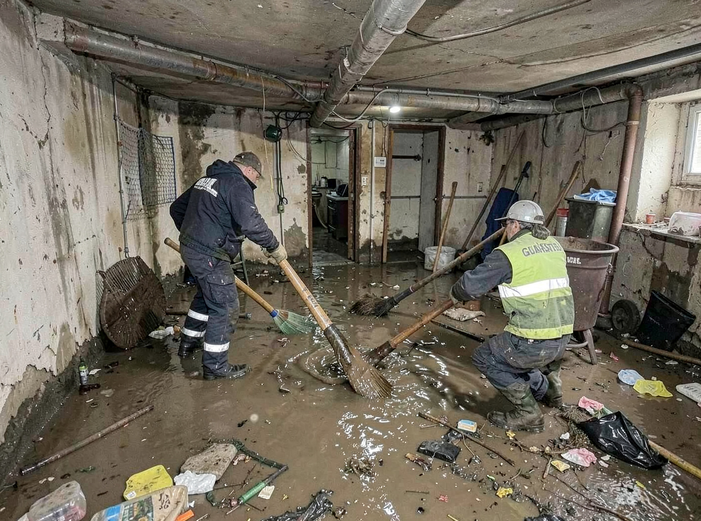 Basement Flood Cleanup in Guasti, CA