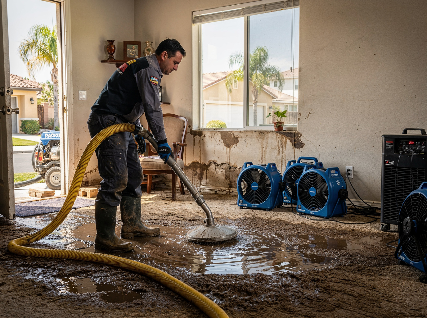 Flood Restoration Services in Guasti, CA