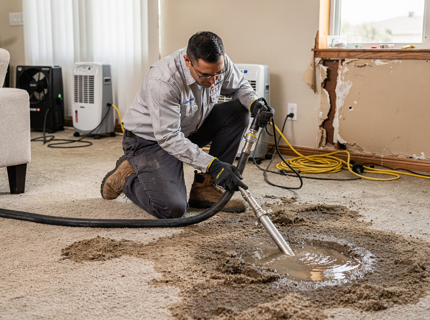 Water Damage Restoration in Racimo